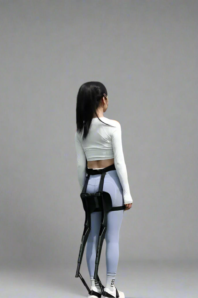 Wearable Invisible Seat Artifact Exoskeleton Chairless Chair Wearing Seat Adjustable Portable Leg Ergonomics Lightweight Seat