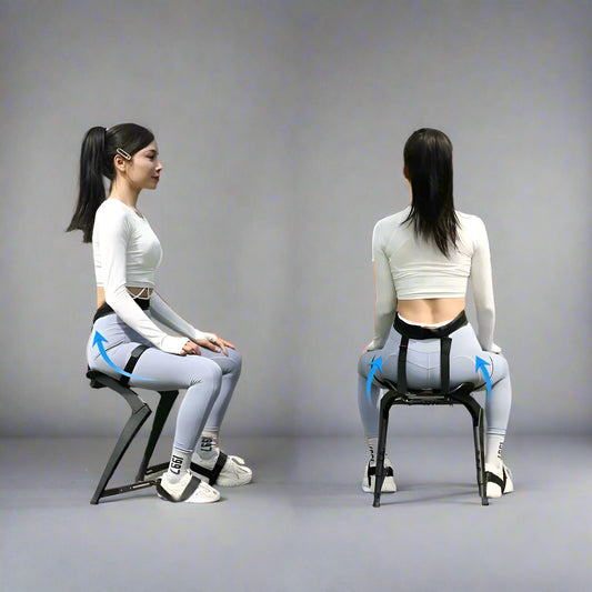 Wearable Invisible Seat Artifact Exoskeleton Chairless Chair Wearing Seat Adjustable Portable Leg Ergonomics Lightweight Seat